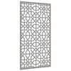 vidaXL D&eacute;coration murale jardin 105x55cm acier corten design mauresque