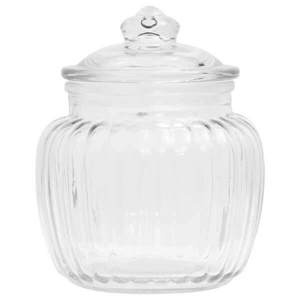 vidaXL Pots de conservation 12 pcs 500 ml Verre