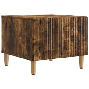 vidaXL Table basse Ch&ecirc;ne fum&eacute; 49 x 50 x 40 cm Bois d'ing&eacute;nierie
