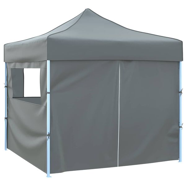 vidaXL Tente de f&ecirc;te Anthracite 291 x 291 x 315 cm Tissu Oxford