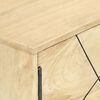 vidaXL Meuble TV 140x30x40 cm bois de manguier massif