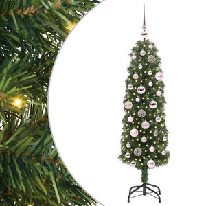 vidaXL Sapin de No&euml;l artificiel Vert 120 cm PVC et acier et plastique