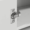 vidaXL Armoire de cuisine Blanc brillant 57 x 57 x 40 cm