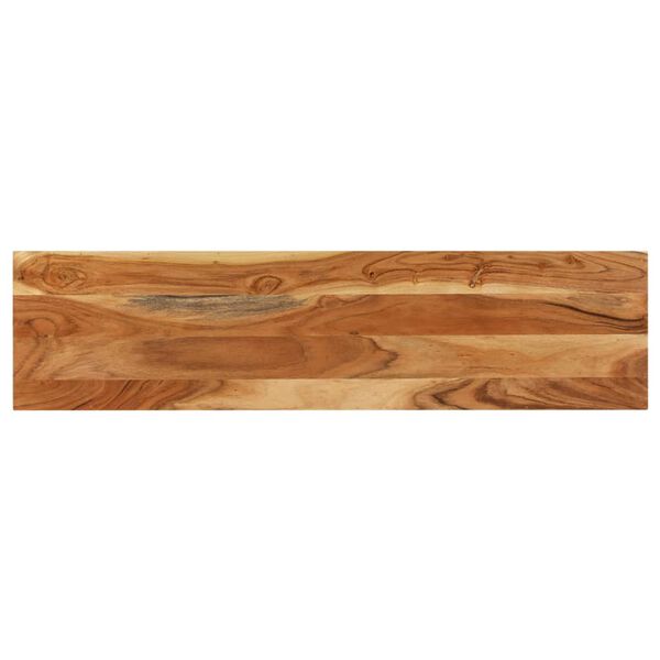 vidaXL Table console 120x30x75 cm Bois d'acacia massif