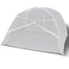 vidaXL Moustiquaire Mongolia 2 portes 200 x 120 x 130 cm Blanc