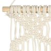vidaXL Cintre mural en macram&eacute; 40x80 cm Coton