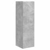 vidaXL Meuble TV mural 30 x 31 x 100 cm B&eacute;ton Bois d'ing&eacute;nierie