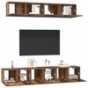 vidaXL Ensemble meuble TV 5 pcs Bois Ancien Bois d'ing&eacute;nierie