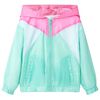 Veste &agrave; capuche avec fermeture &eacute;clair pour enfants multicolore 116