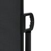 vidaXL Auvent lat&eacute;ral r&eacute;tractable noir 200x600 cm
