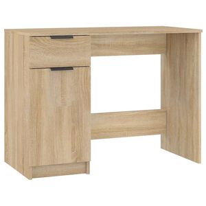 vidaXL Bureau Ch&ecirc;ne sonoma 100x50x75 cm Bois d'ing&eacute;nierie