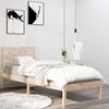 vidaXL Cadre de lit sans matelas 100x200 cm bois massif