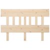 vidaXL T&ecirc;te de lit 153,5x3x81 cm Bois massif de pin