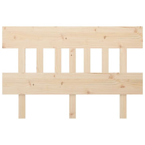 vidaXL T&ecirc;te de lit 153,5x3x81 cm Bois massif de pin