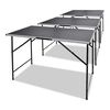 vidaXL Table &agrave; coller 3 pcs Pliable