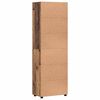 vidaXL Haut Armoire avec &eacute;tag&egrave;re FLORIN Bois ancien 60 x 35 x 182 cm