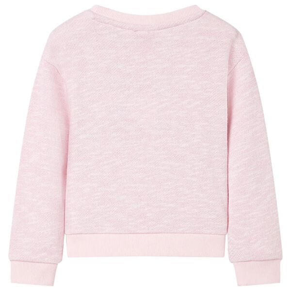 Sweatshirt pour enfants lilas clair 128