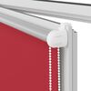 vidaXL Store enrouleur occultant rouge largeur du tissu 75,7 cm