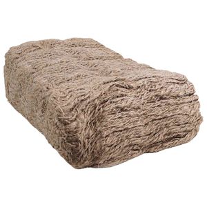 vidaXL Tapis de remblai en jute Naturel 1,6 x 30 m 100 % jute Tossa