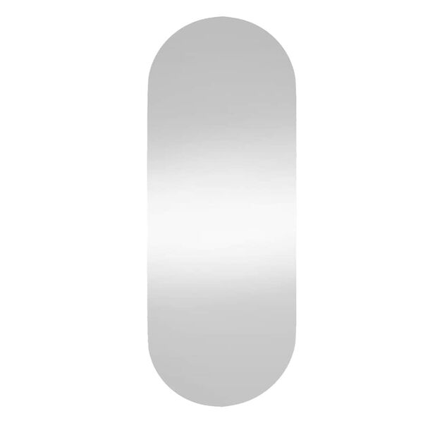 vidaXL Miroir mural 20x50 cm Verre Ovale