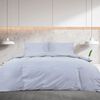 vidaXL Ensemble de housse de couette Gris 260x220 cm Coton