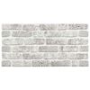 vidaXL Panneaux muraux 3D design de brique gris clair 10 pcs EPS