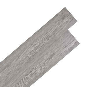 vidaXL Planches de sol 36 pcs Gris fonc&eacute; 5,02 m&sup2; PVC