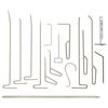 vidaXL Ensemble de r&eacute;paration de bosses 34 pcs