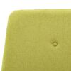 vidaXL Cadre de lit Vert Tissu 180 x 200 cm