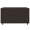 vidaXL Salon de jardin 3 pcs avec coussins marron r&eacute;sine tress&eacute;e