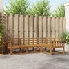vidaXL Ensemble de canap&eacute;s d'ext&eacute;rieur 4 pcs Naturel