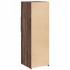 vidaXL Buffet haut ch&ecirc;ne marron 40x42,5x124 cm bois d'ing&eacute;nierie