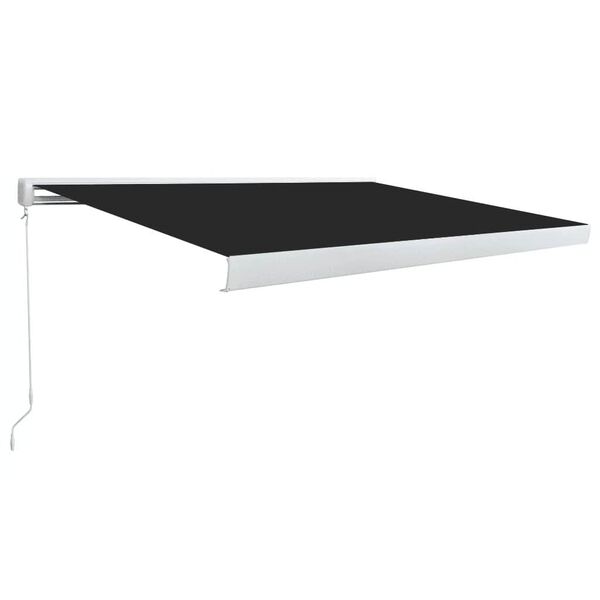 vidaXL Store &agrave; cassette manuel 400x300 cm Anthracite