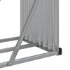 vidaXL Porte-b&ucirc;ches gris clair 180x45x100 cm acier galvanis&eacute;