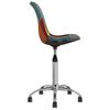 vidaXL Chaises pivotantes &agrave; manger lot de 4 Patchwork Tissu