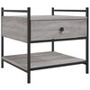 vidaXL Table basse sonoma gris 50x50x50 cm bois d'ing&eacute;nierie