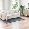 vidaXL Tapis en Fourrure Synth&eacute;tique de Lapin Olite Anthracite