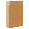 vidaXL Armoire murale de salle de bain Ch&ecirc;ne Sonoma 40 x 16 x 62,5 cm