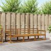 vidaXL Ensemble de canap&eacute;s d'ext&eacute;rieur 3 pcs Naturel