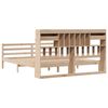 vidaXL Lit biblioth&egrave;que sans matelas 180x200 cm bois massif de pin