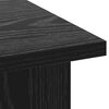 vidaXL Support de t&eacute;l&eacute;vision Ch&ecirc;ne noir 96 x 35 x 33,5 cm