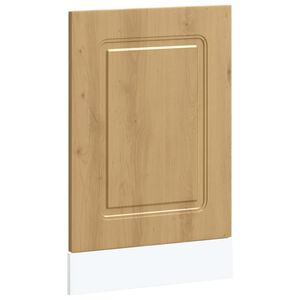 vidaXL Panneau de lave-vaisselle Kalmar ch&ecirc;ne artisanal 45x1,5x67 cm