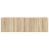 vidaXL Ensemble de meubles TV 8 pcs Ch&ecirc;ne sonoma Bois d'ing&eacute;nierie