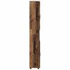 vidaXL Ensemble d'armoire de salle de bain TULUM Bois ancien