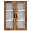 vidaXL Meuble mural de cuisine Lucca Bois ancien 80 x 31 x 100 cm