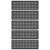 vidaXL Marches d'escalier 5 pcs 25x75 cm caoutchouc