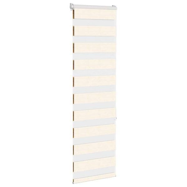 vidaXL Store z&egrave;bre beige marbr&eacute; largeur du tissu 45,9 cm polyester