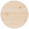 vidaXL Table basse Naturel 50 x 50 x 35 cm Bois massif en pin