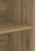 vidaXL Armoire murale suspendue ch&ecirc;ne artisanal 69,5x32,5x90 cm