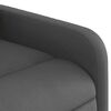 vidaXL Fauteuil de massage inclinable Gris fonc&eacute; Tissu
